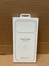 Genuine Apple iPhone 17 Pro Max Clear Case - MagSafe - Camera Control