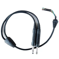 Genuine Bose A20 Aviation Headset Stereo Double Dual Plug Adapter Cable