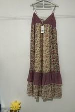ZARA FLORAL PATCHWORK DRESS SIZE M MULTICOLOURED REF. 5770/223 BNWT 