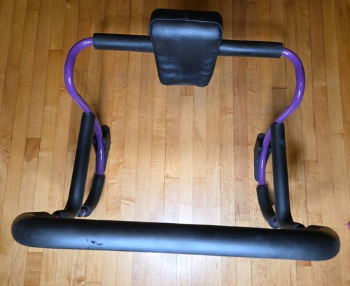 Original Purple Ab Roller Plus Crunch Rocker For Abdominal Exercise Stabilizer