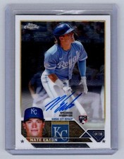 2023 Topps Chrome #RA-NE Nate Eaton Rookie Autographs