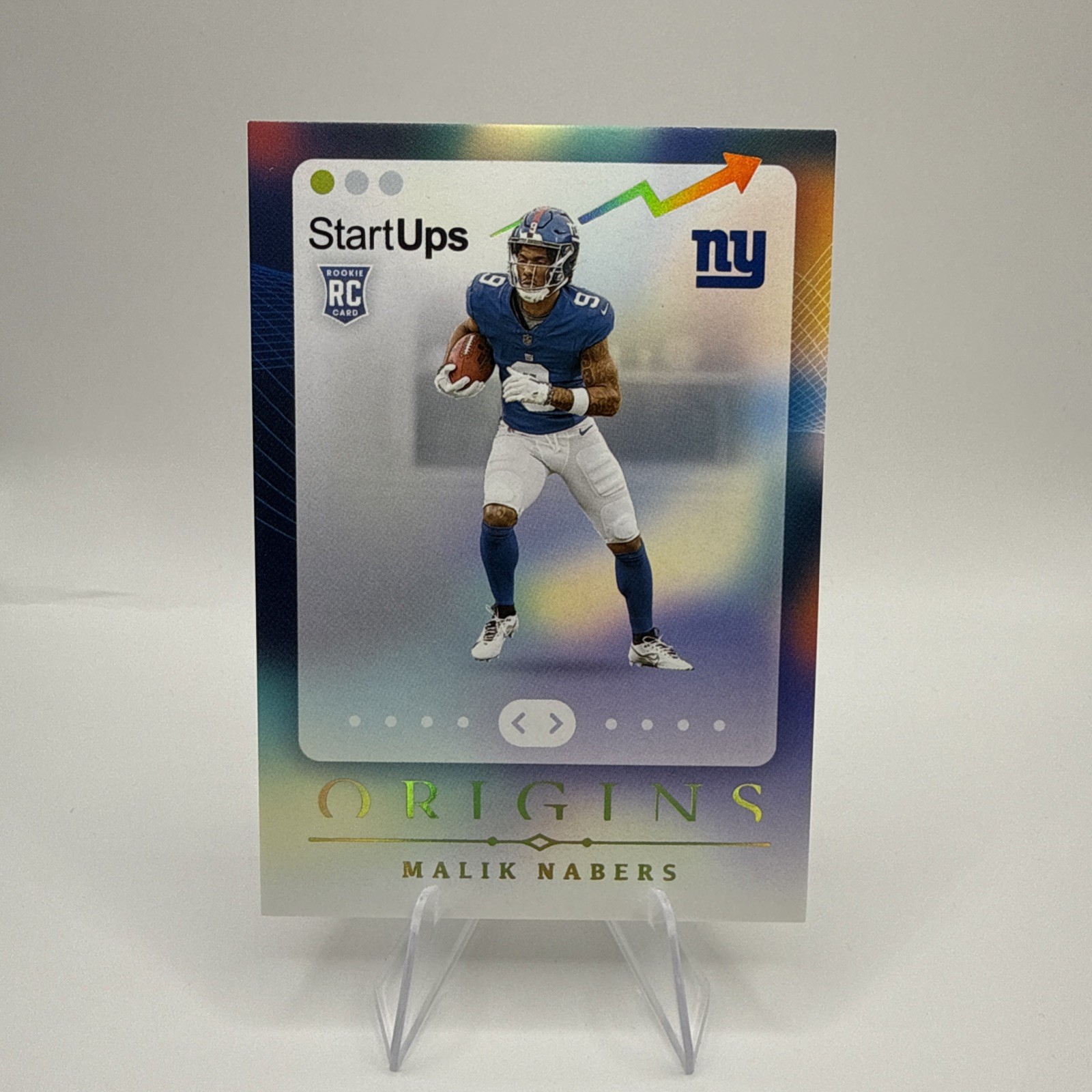 2024 Panini Origins - StartUps Malik Nabers #7 (RC)