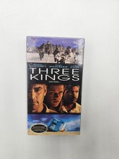 Three Kings VHS 2000 Clooney Wahlberg Ice Cube