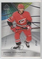 2019-20 Upper Deck SP Game Used 21/37 Andrei Svechnikov #18 15ok