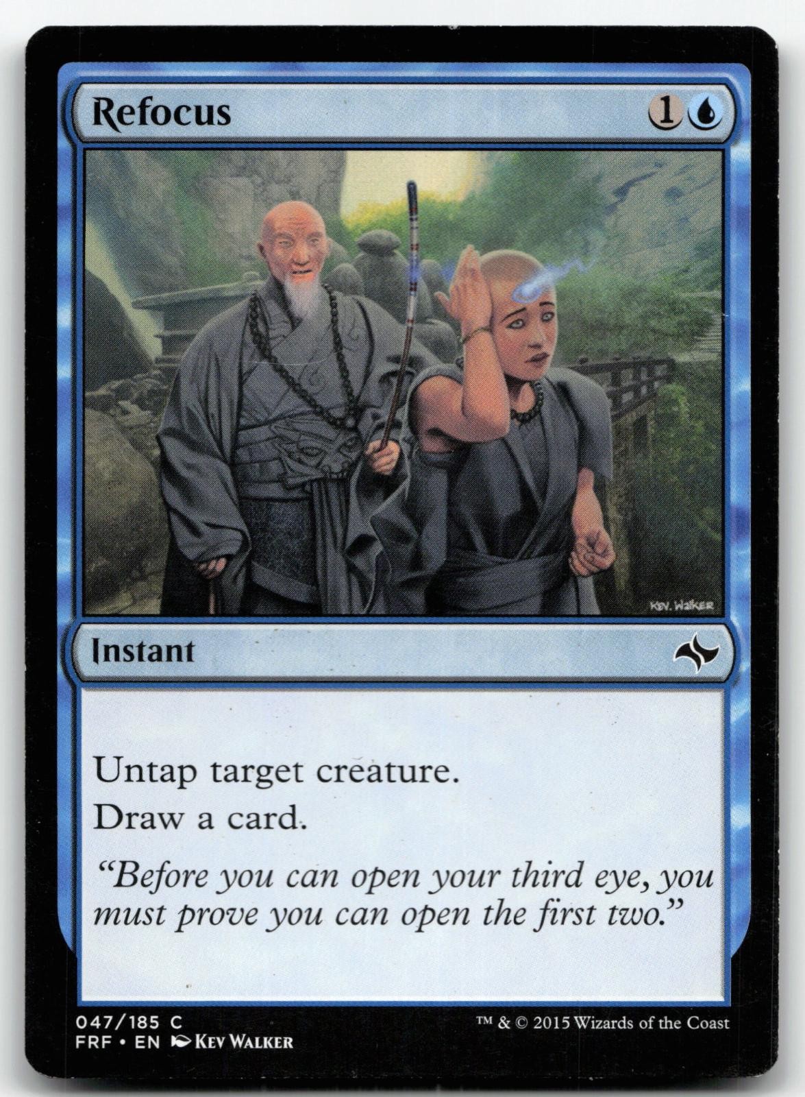 Refocus 47 Common The List Reprints Magic: The Gathering Moderately Played