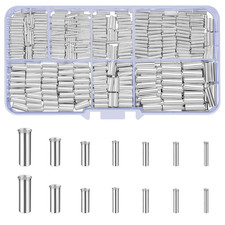 650 Pcs 7 Sizes Wire Ferrules Kit, Tinned Copper Crimp Connectors, 22-18 AWG 16-