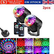2pcs Party Magic Ball Light LED DJ Club Stage Lights Party Disco RGB Rotating