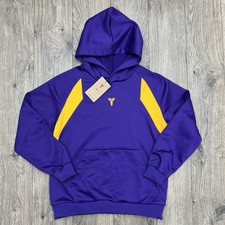 Nike Kobe Hoodie Sz Medium Big Kids Court Purple Gold Therma Fit Pullover 52