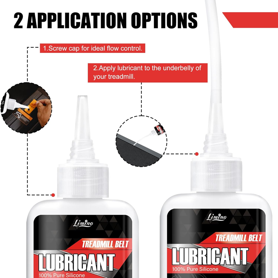 Olio Per Tapis Roulant 600 Ml - Lubrificante Al Silicio Per Manutenzione - Riduce Attrito E Rumore