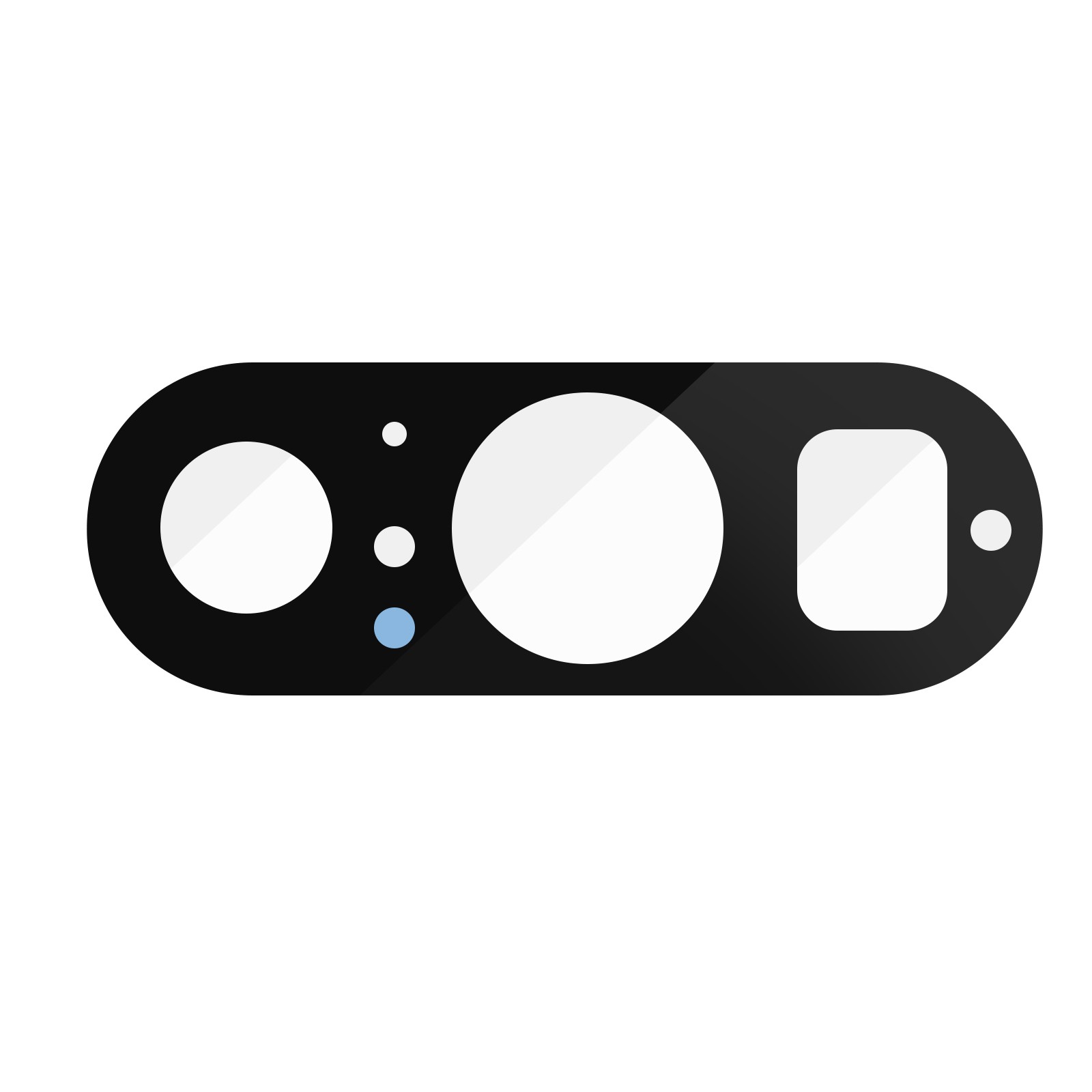 Lentille en verre optique pour objectif arrière Google Pixel 8 Pro haute clarté