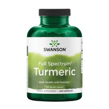 Swanson Turmeric Curcuma Longa 720mg Antioxidant, Joint  Liver Support 240 Caps
