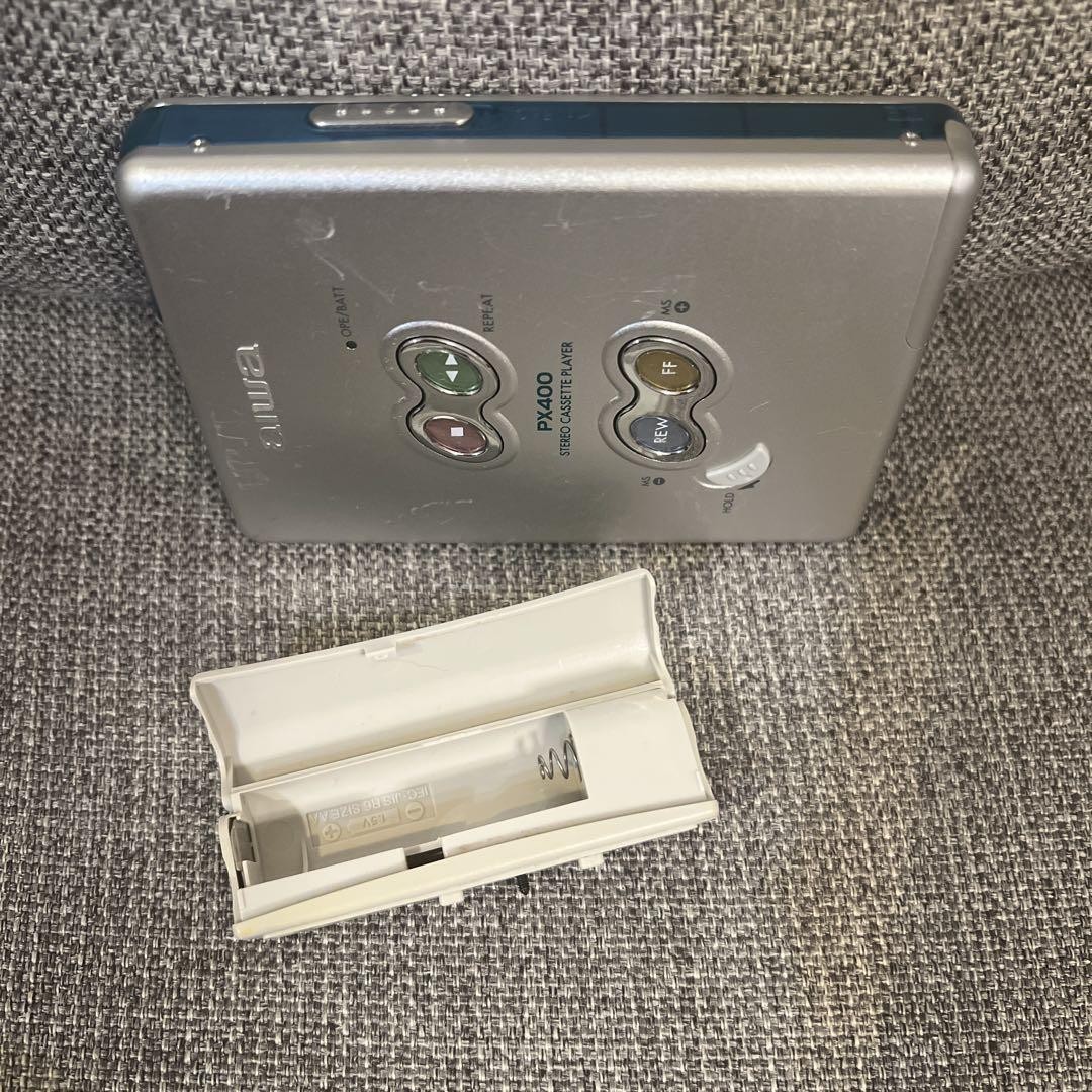 アイワ aiwa カセットプレーヤー PX400 ポータブル 希少 AIWA Portable Cassette Player PX400 Rare Vintage Retro Audio