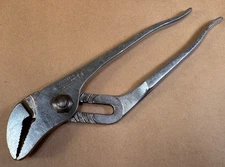 Vintage Diamond Horseshoe Company HL110 Groove-Joint Pliers USA Tool Diamalloy