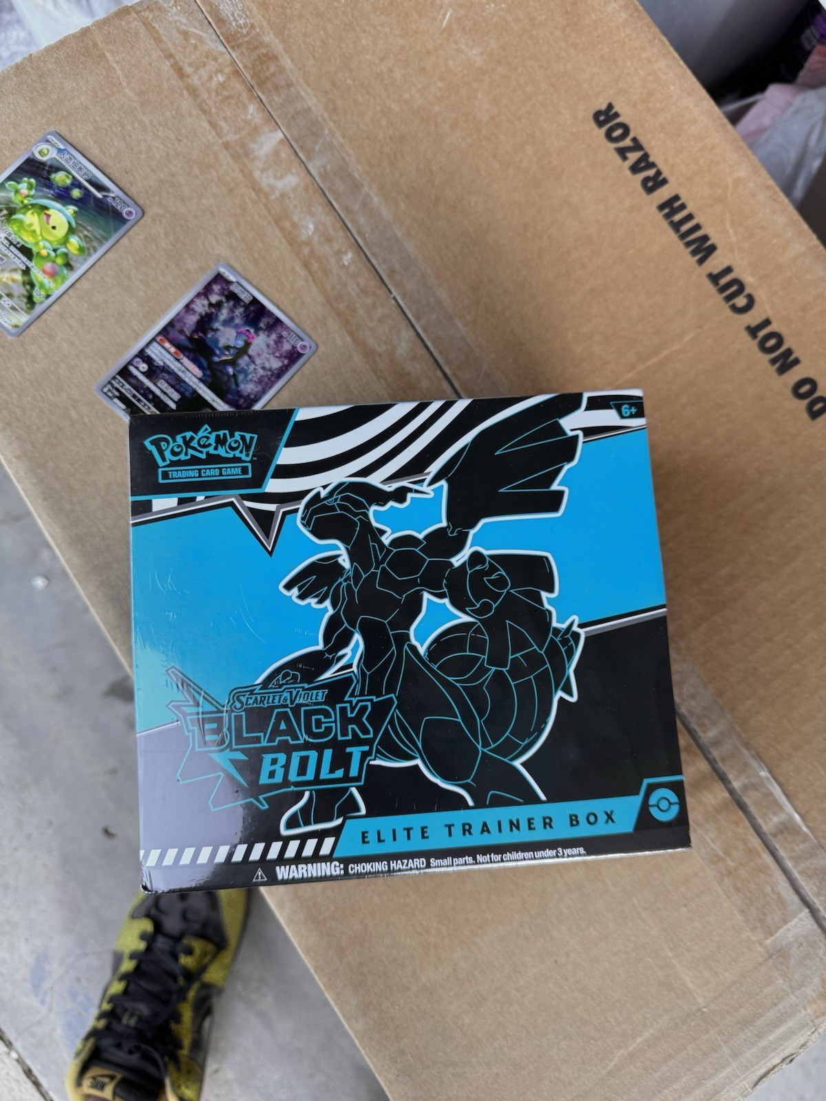 Black Bolt Pokemon Center Elite Trainer Box ETB (NEW/FACTORY SEALED)