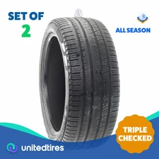 Set of (2) Used 275/40R21 Pirelli Scorpion Verde VOL 107V - 6/32
