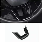 For Honda CR-V CRV 2023-2026 Gloss Black Steering Wheel Trim Cover Decoration
