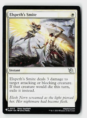 Elspeth's Smite Normal U The List Reprints 0013 NM
