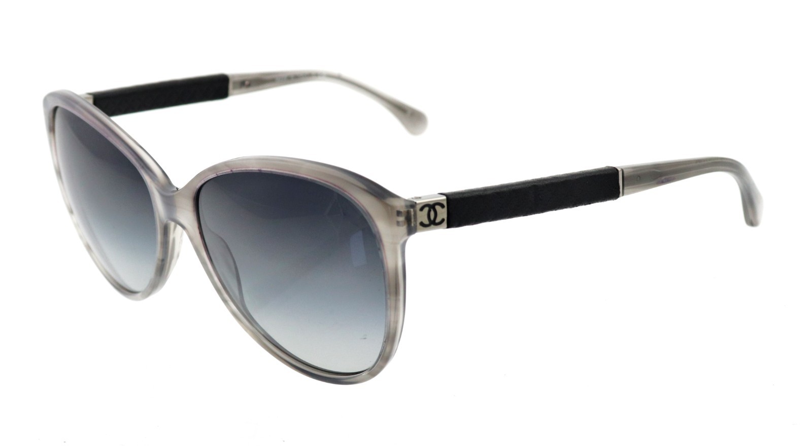 CHANEL CH 5225-Q 1303/3C 58mm Gray CC Cocomark Sunglasses Italy