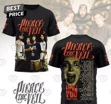 Pierce The Veil I Cant Hear You 2025 Tour 3D T-Shirt
