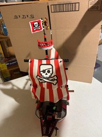 Lego 7075 Captain Redbeard's Pirate Ship, box, manual, instructions