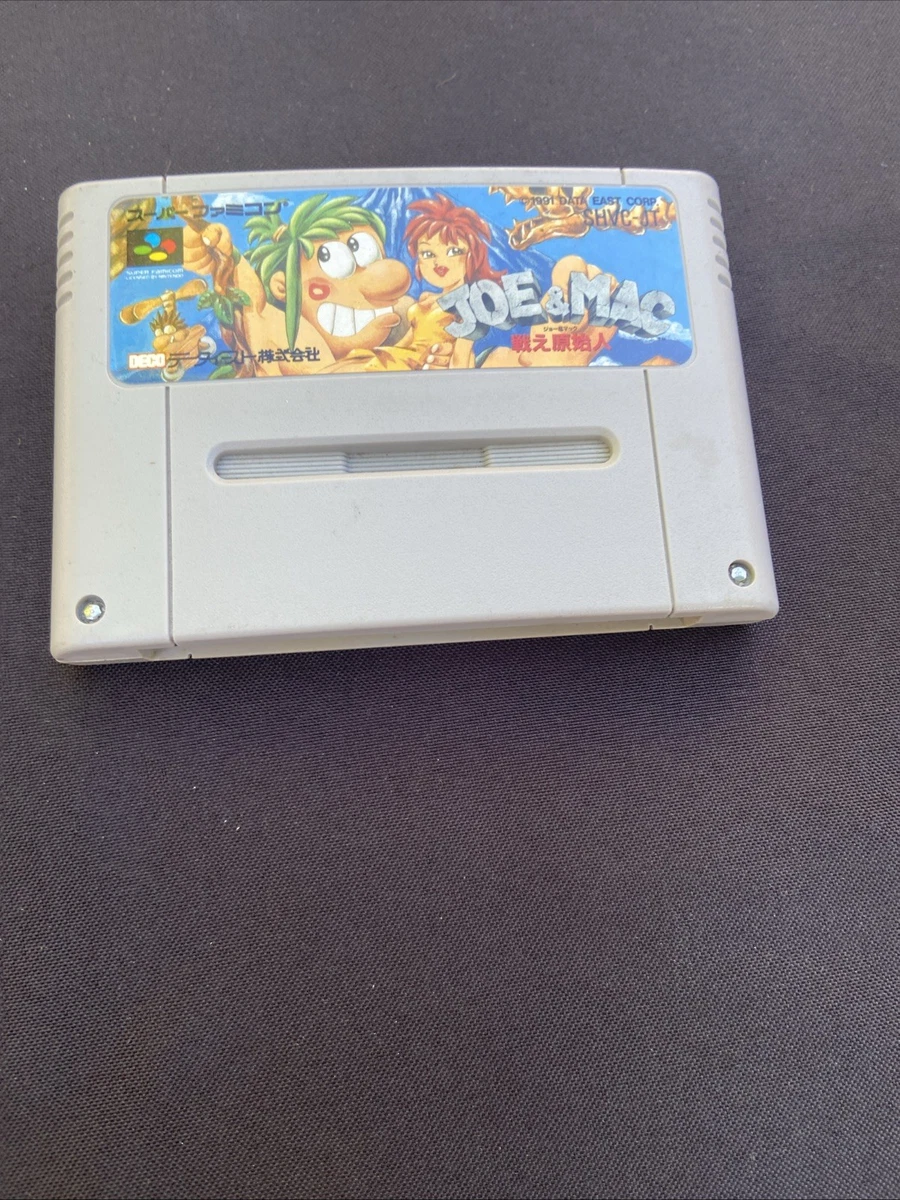 Joe & Mac Nintendo SNES Video Games for sale | eBay