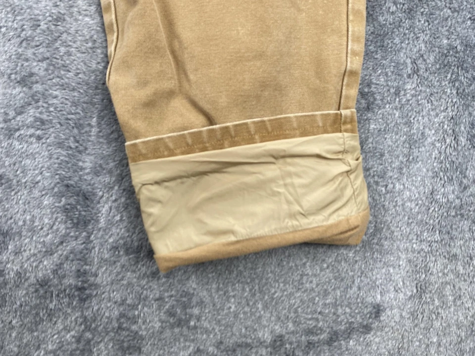 Pantalones Cabela's Para Hombre 33x34 Marrón GORE-TEX Pato Lona Trabajo Exterior 5 Bolsillos Forrados Foto 2 de 4