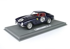 BBR Ferrari 250gt Swb 30.l V12 Team F.tavano N 16 24h Le Mans 1960 Fernand Tavano Pierre Dumay (loustel) Con Vetrina With Showcase 1:18 BBR1861C-VET