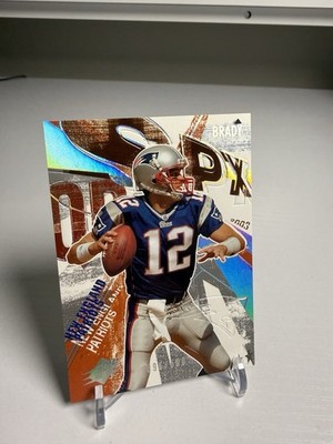 Tom Brady 2003 Upper Deck SPX Silver Foil R@RE Card #76 SP /500