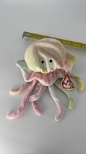 Ty Beanie Baby Goochy Jellyfish Tie Dye Pastel 1998