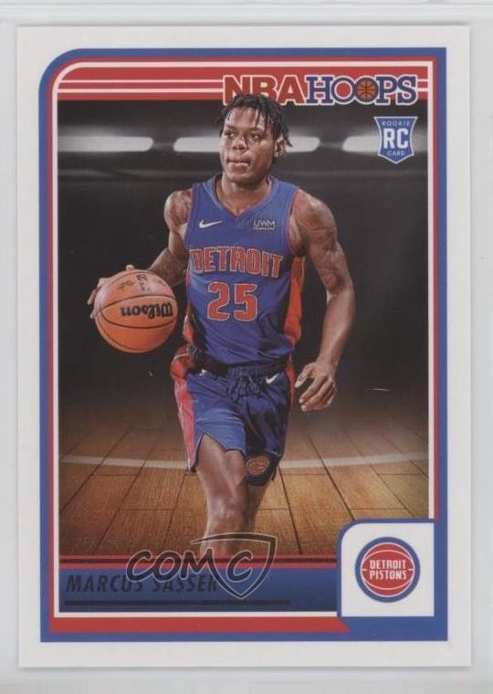 2023-24 Panini NBA Hoops Rookies Marcus Sasser #260 Rookie RC z6b