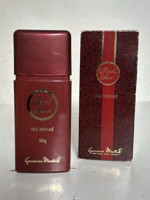 Vintage, Germaine Monteil Royal Secret, 100g Talc Parfume with box