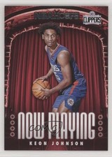 2021-22 Panini NBA Hoops Now Playing Keon Johnson #21 0c2