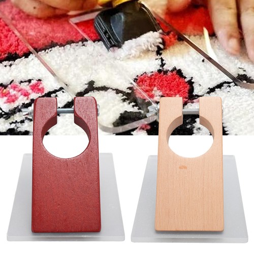 Carpet Trimmer Shearing Guide Labor Saving Rug Tufting Carving Holder Base DY9 - Picture 3 of 18