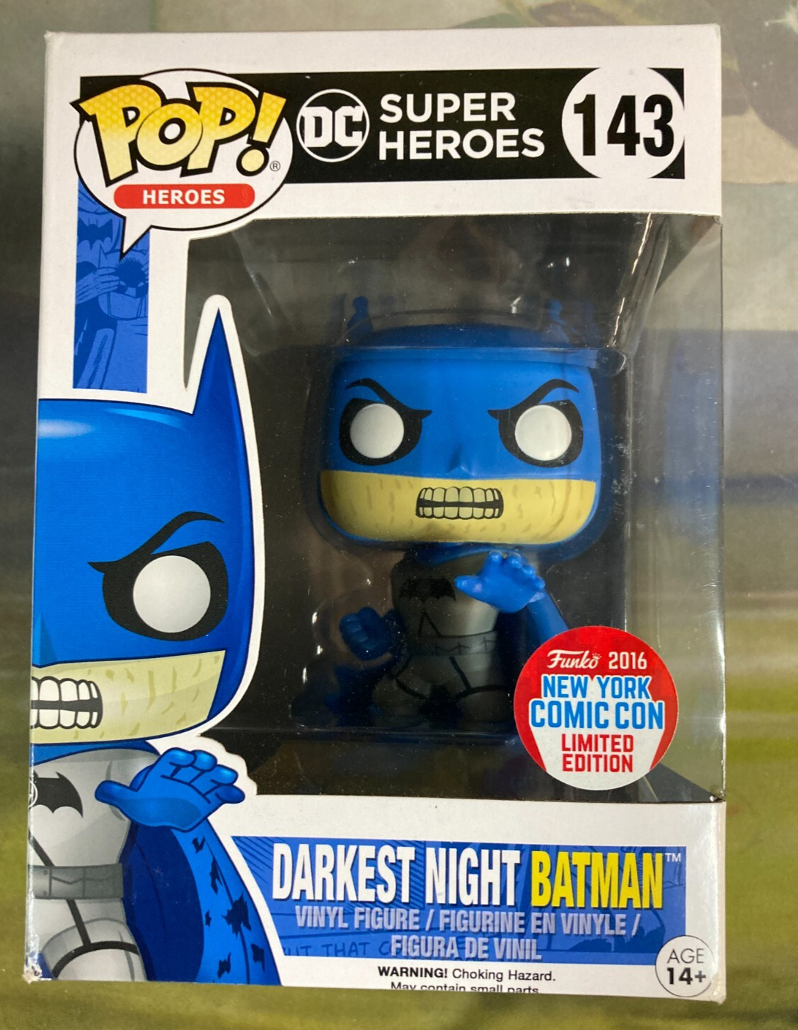 Funko Pop! Vinyl: Dc Universe - Batman (Darkest Night) - Toy Tokyo New York...