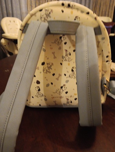 Danielle Nicole Disney 101 Dalmatians Bone Allover Print Mini Backpack - Picture 4 of 4