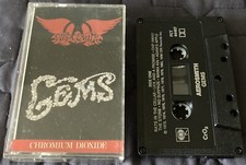 Aerosmith - Gems - 1988 CBS Chrome Issue Cassette Tape / Canada / TESTED NM