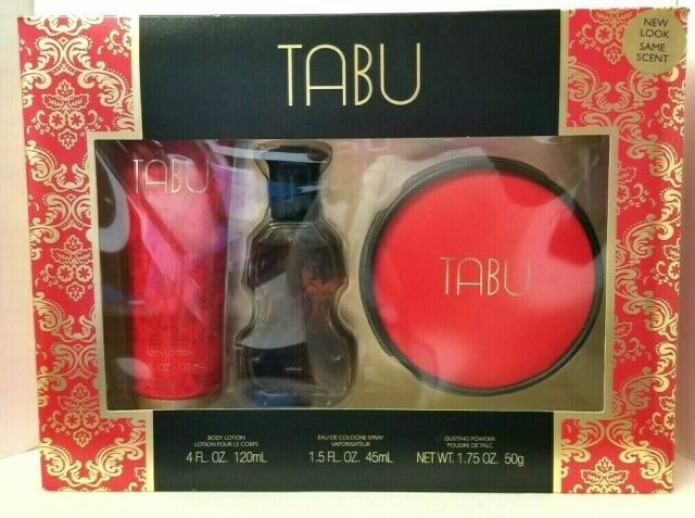 tabu perfume set