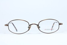 FREUDENHAUS LEX CPR Vintage Eyeglasses Frame Japan Titanium Brown Small