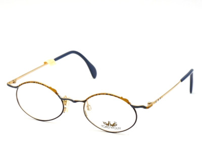 YOKO WOLFF Katze 1 Handmade Germany Brille Eyeglasses Spectacle 48/20/130