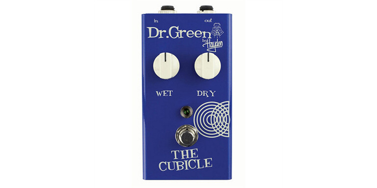 ASHDOWN DR.GREEN THE CUBICLE REVERB PEDALE RIVERBERO EFFETTO RIVERBERO PER BASSO