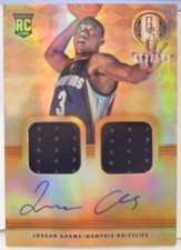 2014-15 Panini Gold Standard Jordan Adams SP Autograph Jersey Rookie # 63 / 149
