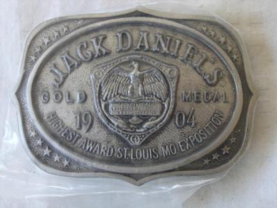 jack daniels belt buckle 1904