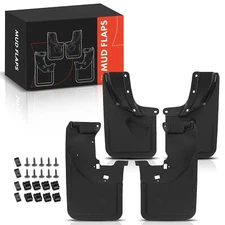 4pcs Front & Rear Mud Flaps MudFlaps Splash Guards for Ford Bronco 2021-2024 SUV