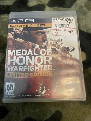 Medal Of Honor Warfighter Limited Edition PS3 - Édition Complète, Très Bon état, PAL