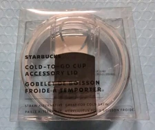 Starbucks Replacement Lid 16oz /24oz Cold To Go Cup Accessory New