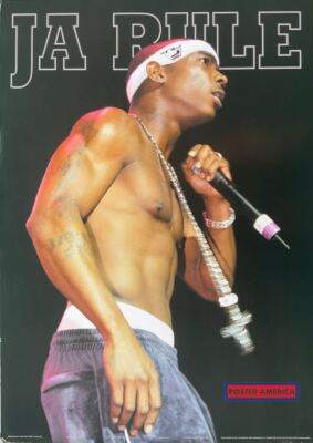 Ja Rule Vintage UK Import Rap Music Poster 24 x 34 | eBay