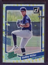 BOBBY MILLER ~ 2023 Donruss Baseball Voltage #41 (#7/25)