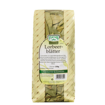 Fuchs Professional Lorbeerblätter herb würzigen leicht bitter 150g