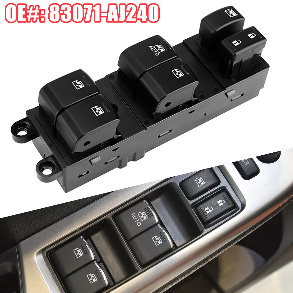 Power Master Window Switch Control For Subaru Outback 2.5L 2013-2014 83071-AJ240