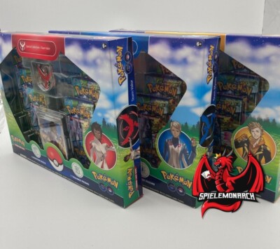 Pokemon GO Team Collection - Team Valor Mystic Instinct - Englisch - OVP NEU 